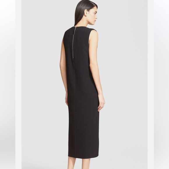 HELMUT LANG Raze Drape Midi Dress - Picture 2 of 9